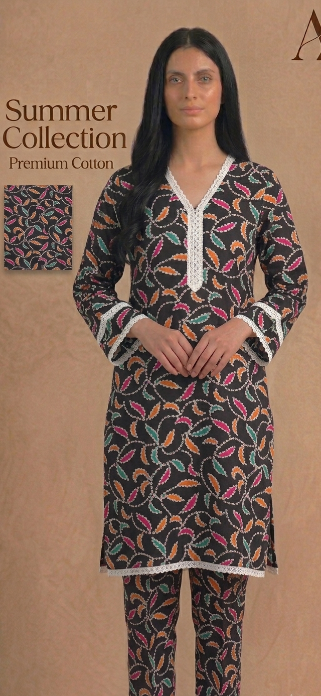 Summer Cotton 2PC Sticthed - Pairs Of 5 Sticthed 2Pc Suits
